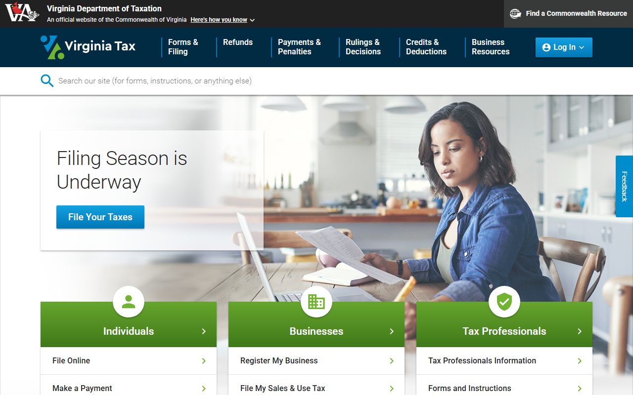 Virginia Department of Taxation estate and probate court records tax info